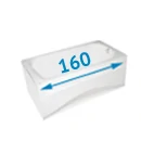 Акриловые ванны 160 см