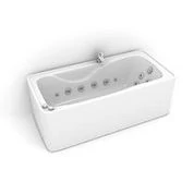 С гидромассажем