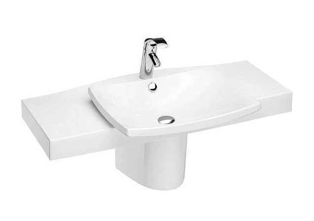 Раковина Jacob Delafon Escale E1280-00, 100x36/52 см