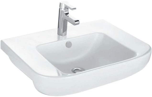 Раковина Jacob Delafon Odeon Up E4743-00 65x45 см, полувстраиваемая