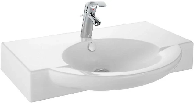 Раковина Jacob Delafon Presquile E1343-00 80x53x34 см
