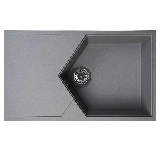 Мойка кухонная KitKraken Sea Grey