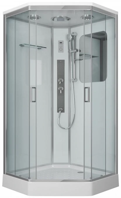 Душевая кабина Niagara Premium NG-6001-01GD 90x90