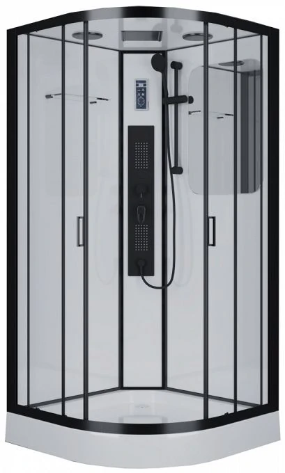 Душевая кабина Niagara Premium NG-6901-01G BLACK 90x90