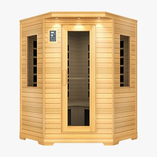 Инфракрасная сауна Infrasun Corner Duet Essence Hemlock