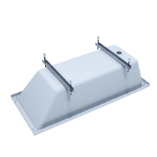 Комплект ножек 1ACREAL для прямоугольных ванн шириной 70-75см (шпилька 200мм)
