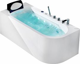 Акриловая ванна Gemy G9261-1.7 R/L 170x75