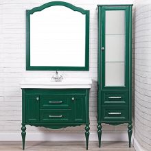 Комплект мебели для ванной ValenHouse Эстетика 100 ES100_КЗ Зеленый