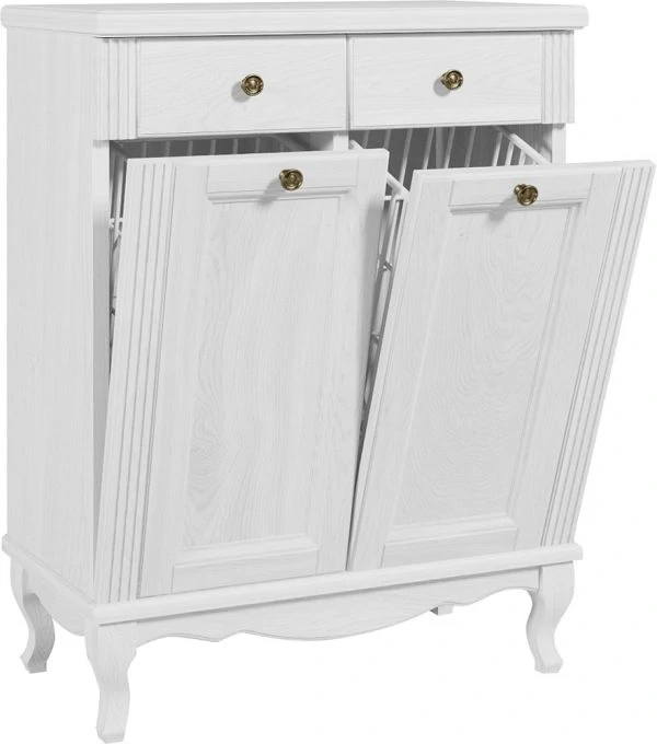 Комод ValenHouse Лиора 65 L65_2КKDББ Белый ручки Бронза