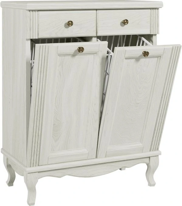 Комод ValenHouse Лиора 65 L65_2КKDСБ Слоновая кость ручки Бронза