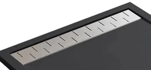 Сифон для поддонов из камня Vincea VST-2SR3B c гидрозатвором, черный