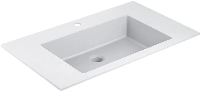 Раковина Vincea VCB-13800W — накладная чаша, искусственный камень, белая