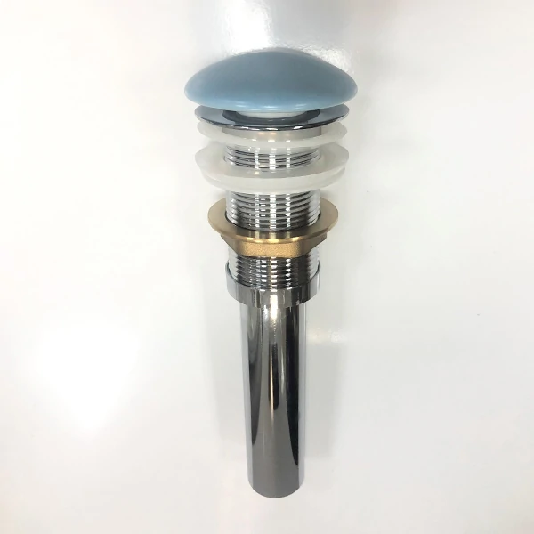 Донный клапан Comforty DK-01ML голубой матовый