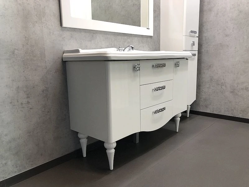 Тумба с раковиной Comforty Монако 120 — для двойной раковины
