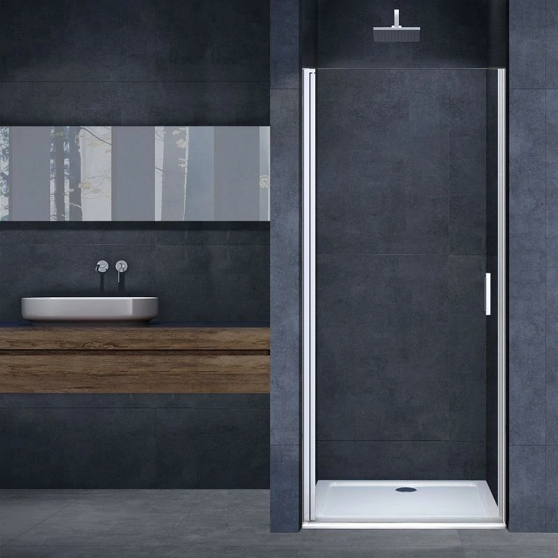 Душевая дверь Vincea Alpha 70×195 — распашная, для узкой ниши