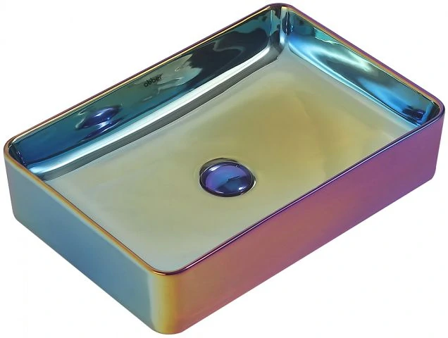 Раковина накладная Abber Rechteck AC2207Regen