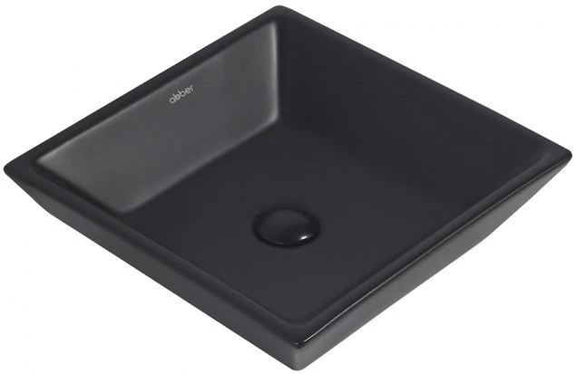 Раковина накладная Abber Rechteck AC2214MB