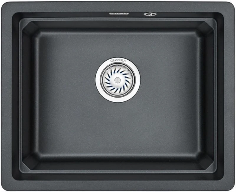 Мойка Granula Kitchen Space KS-5501U шварц