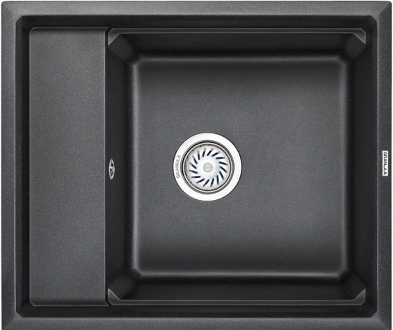 Мойка Granula Kitchen Space KS-6004 чёрная