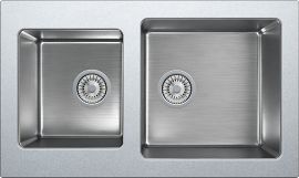 Мойка кухонная Tolero Twist TTS-840 474339 серый металлик