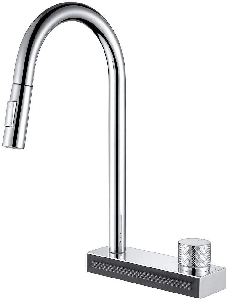 Смеситель для кухни Abber Wasser Kreis — выдвижной излив