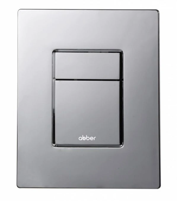 Кнопка смыва ABBER AC0123 пневматическая, хром глянцевый