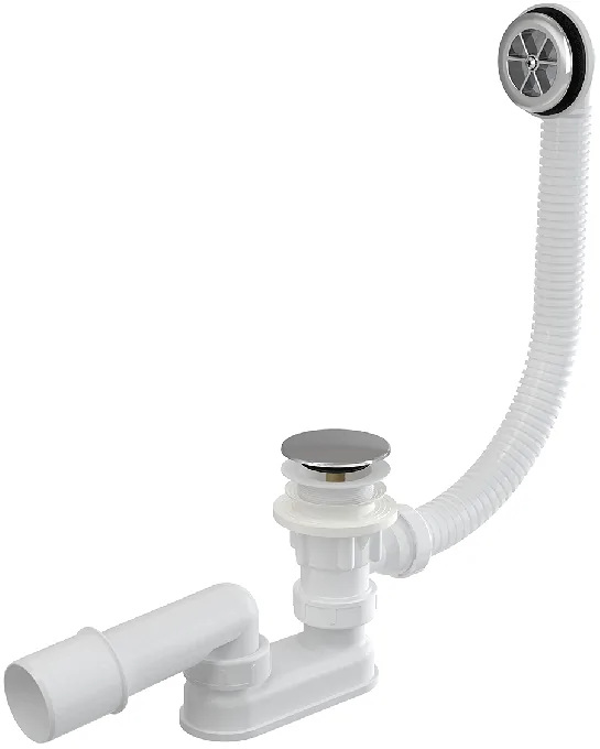 Слив-перелив для ванны AlcaPlast A505CRM Click-Clack