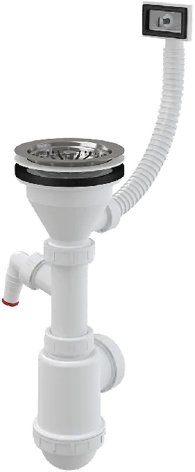 Сифон для мойки AlcaPlast A447P-DN50/40 с подводкой
