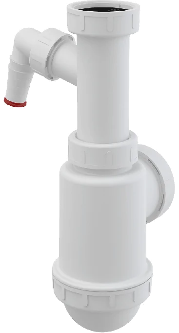 Сифон для мойки AlcaPlast A443P-DN50/40 с подводкой