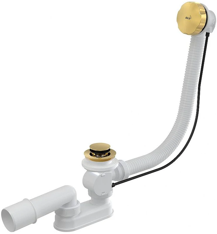 Слив-перелив AlcaPlast A55GOLD автомат