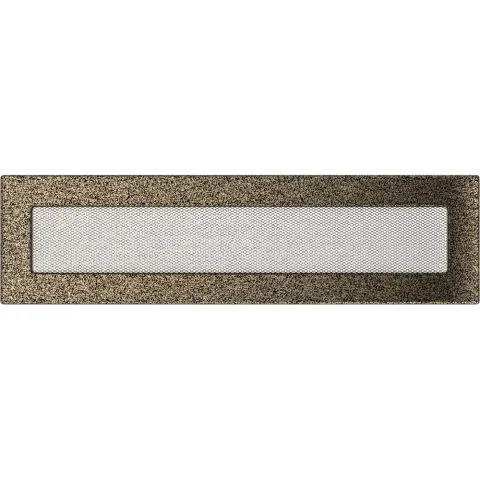 Вентиляционная решетка Черная/Золото (11*42) 42CZ