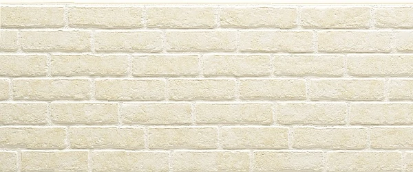 Фиброцементная панель NICHIHA Кирпич (Белый) EFX3253 (3030*455*16мм)