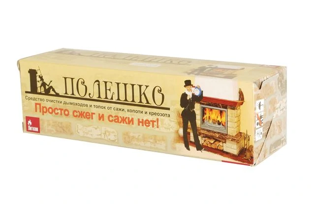 Полено чистки дымохода 