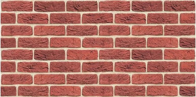 Плита ФАСПАН Кирпичный №1005 Горизонталь 8мм, (1200х800)