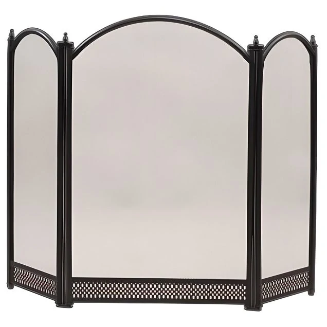 Экран каминный C03325BK (3 секции, 66х85см, черный)