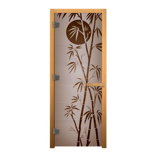 Дверь стекло Сатин Матовая 