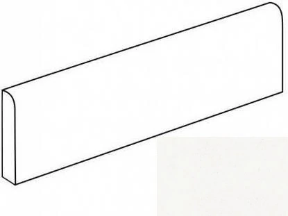 Плинтус Grasaro Beton Белый 60x76 Sugar-эффект G-1104/CR/p01/76x600x10
