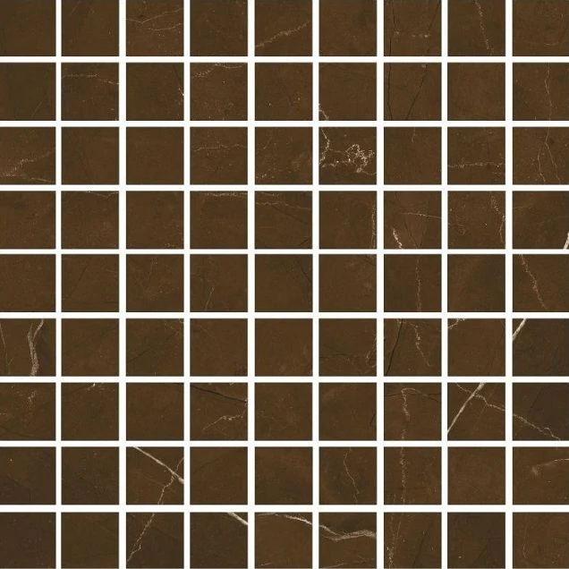 Мозаика Grasaro Rivo Коричневая 30x30 Глянцевая G-402/G/m01/300x300x8