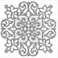 Вставка Grasaro Classic Marble Белый t02 40х40 глянцевый G-270/G/t02/70x70x9