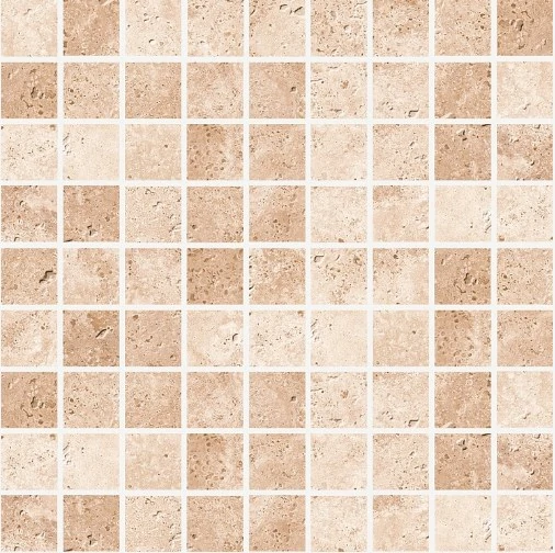 Мозаика Grasaro Tivoli Бежевая 30x30 Структурированная G-241/S/m01/300x300x9