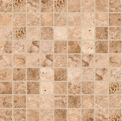Мозаика Grasaro Tivoli Коричневая 30x30 Структурированная G-243/S/m01/300x300x9