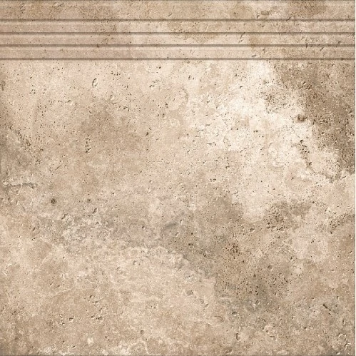 Ступень Grasaro Tivoli Серая 40x40 Структурированная G-242/S/st01/400x400x9