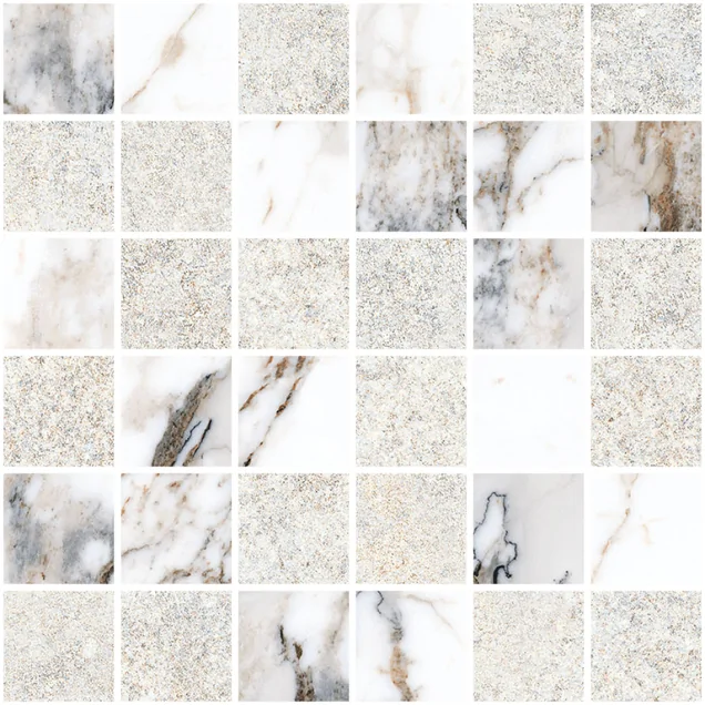 Мозаика Vitra Stone-X Белый Матовый 30x30