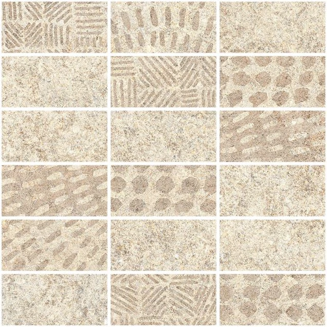 Мозаика Vitra Stone-X Кремовый Матовый R10B 10x5 K9498888R001VTE0