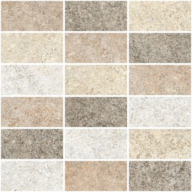 Мозаика Vitra Stone-X Бежевый Микс Матовый (5х10) 30х30