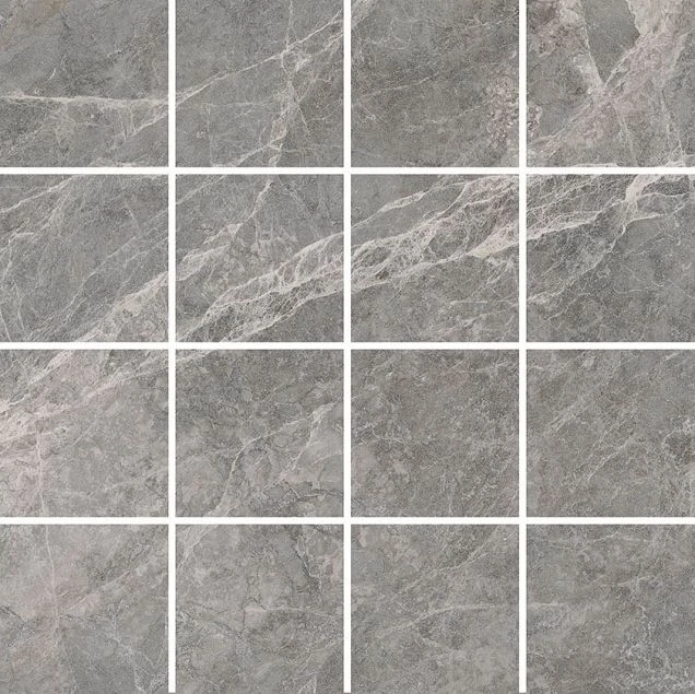 Мозаика Vitra Marmostone Темно-серый Матовый 7.5х7.5 30х30