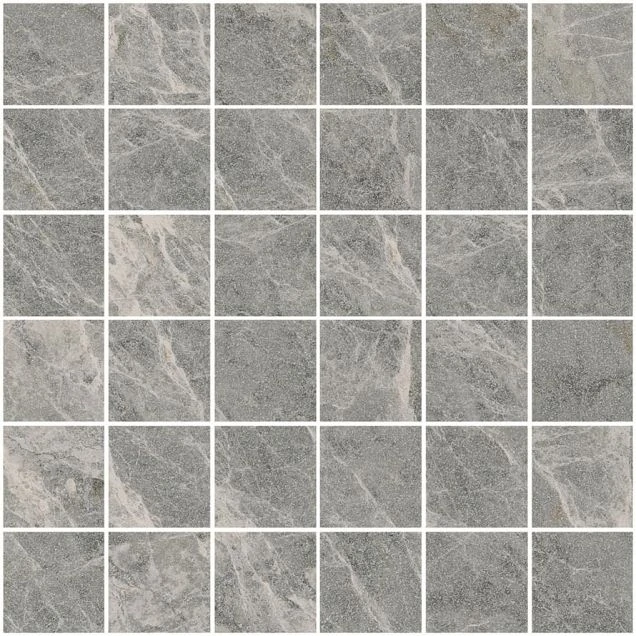 Мозаика Vitra Marmostone Темно-серый 5x5 30х30