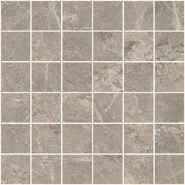Мозаика Vitra Marmostone Коричневый 5x5 30х30