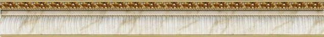 Плитка Baldocer Davos Cenefa Relieve Oro 9x85