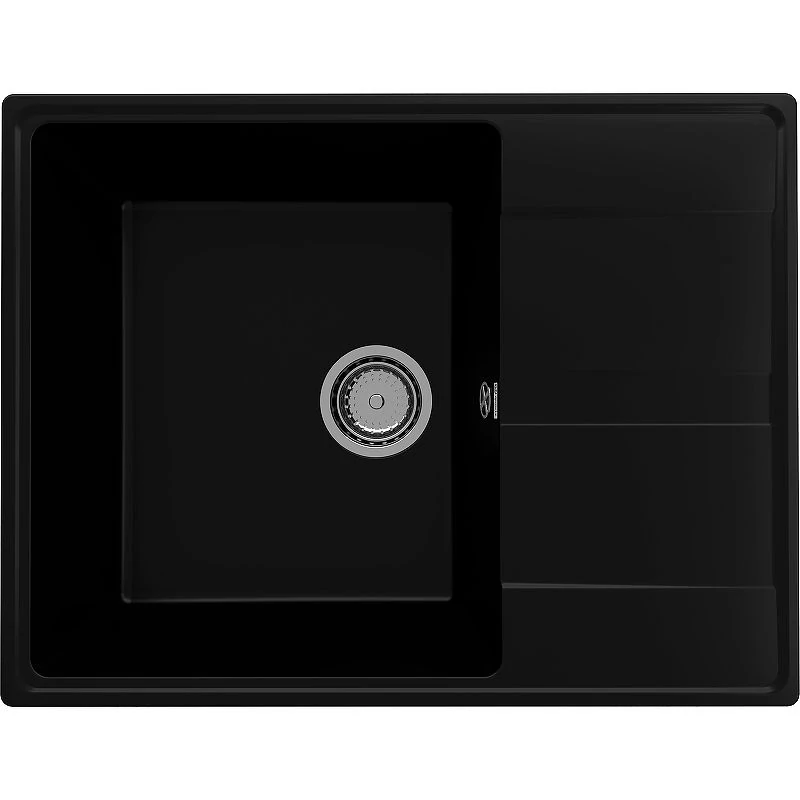 Мойка Ulgran Quartz Prima 650-07, уголь — кварц 80%
